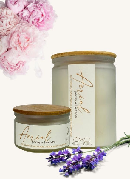Aerial | Peony + Lavender