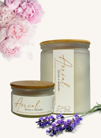 Aerial | Peony + Lavender