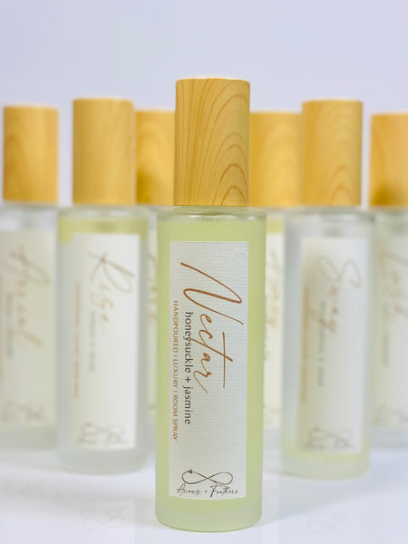 Bare White Sage + Lavender Handpoured Luxury Room Spray