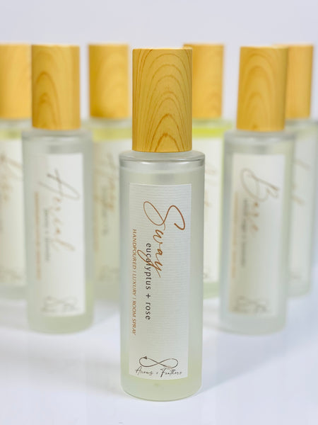 Bare White Sage + Lavender Handpoured Luxury Room Spray
